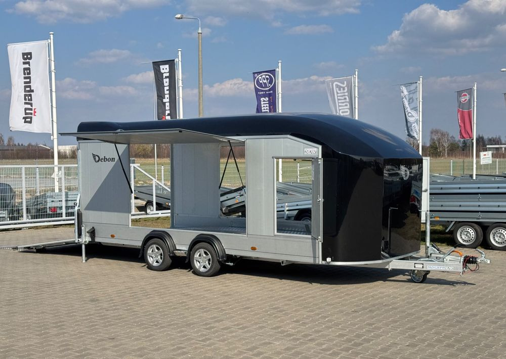 DEBON Debon C2000 - zamknięta przyczepa do przewozu aut, 550 x 215 cm, 3500kg, felgi ALU, wciągarka elektryczna - Remolque portavehículos: foto 2 DEBON Debon C2000 - zamknięta przyczepa do przewozu aut, 550 x 215 cm, 3500kg, felgi ALU, wciągarka elektryczna - Remolque portavehículos: foto 2