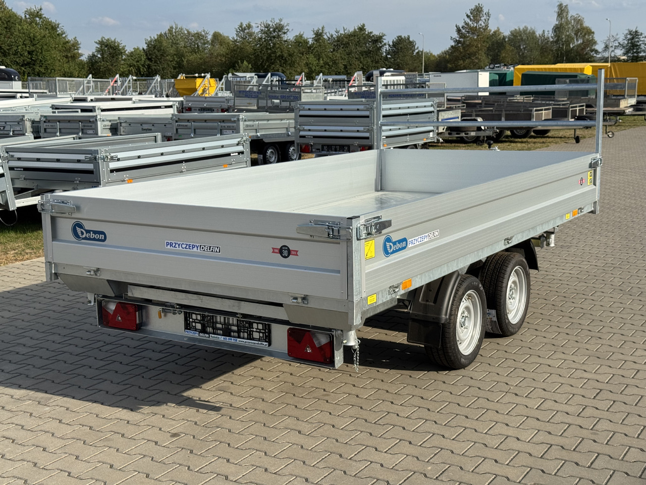 DEBON PW 3.6 Electric 360x180 cm 3.5T - Remolque volquete: foto 4 DEBON PW 3.6 Electric 360x180 cm 3.5T - Remolque volquete: foto 4