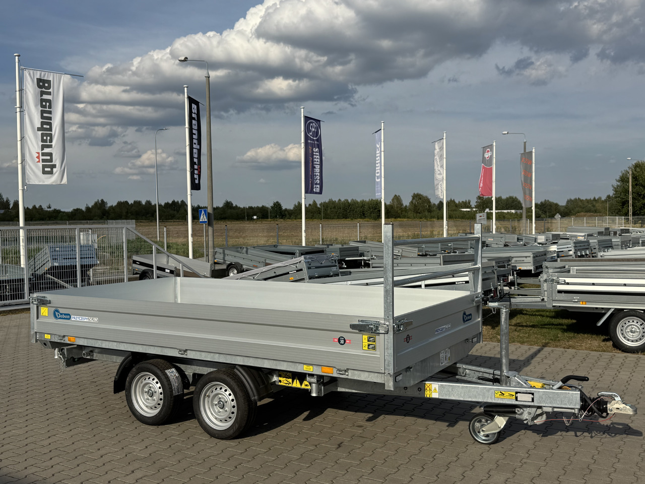 DEBON PW 3.6 Electric 360x180 cm 3.5T - Remolque volquete: foto 2 DEBON PW 3.6 Electric 360x180 cm 3.5T - Remolque volquete: foto 2
