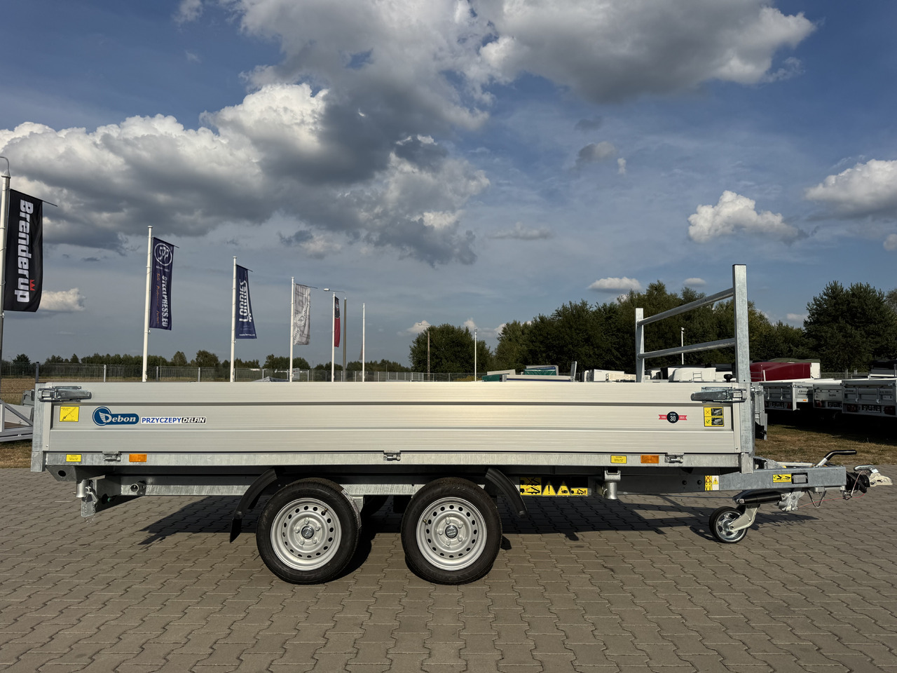 DEBON PW 3.6 Electric 360x180 cm 3.5T - Remolque volquete: foto 3 DEBON PW 3.6 Electric 360x180 cm 3.5T - Remolque volquete: foto 3