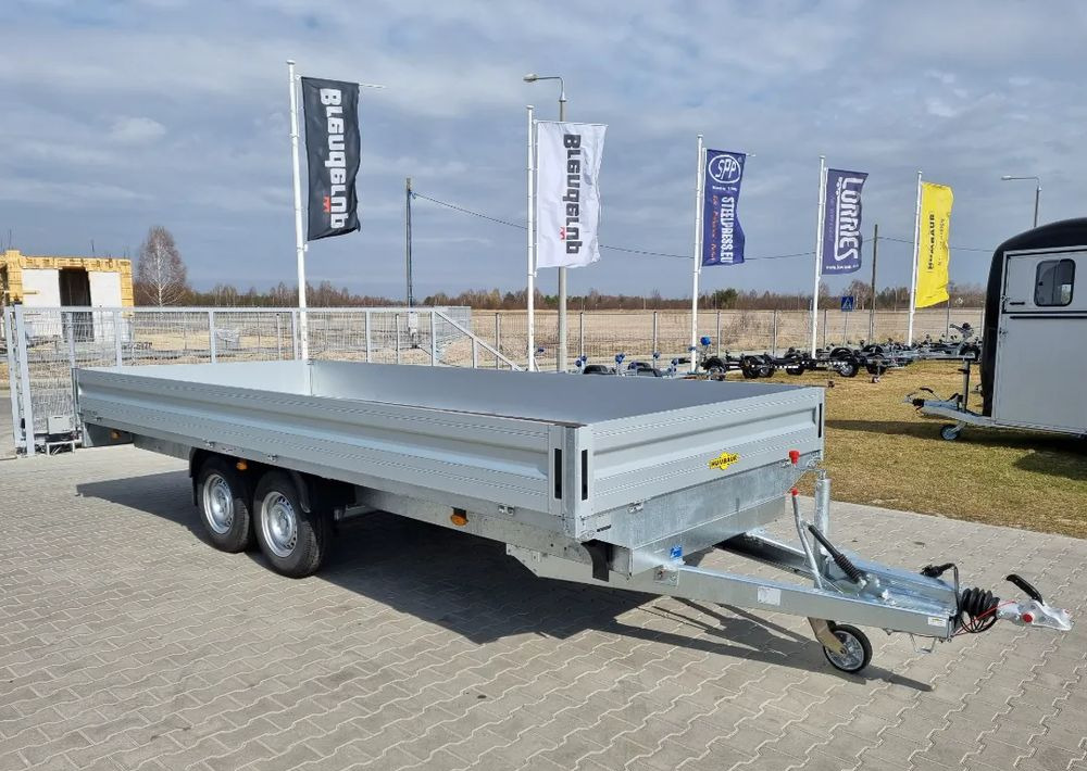 HUMBAUR HT 355221 GR - 522 x 207 / 3500 kg - Remolque plataforma/ Caja abierta: foto 1 HUMBAUR HT 355221 GR - 522 x 207 / 3500 kg - Remolque plataforma/ Caja abierta: foto 1