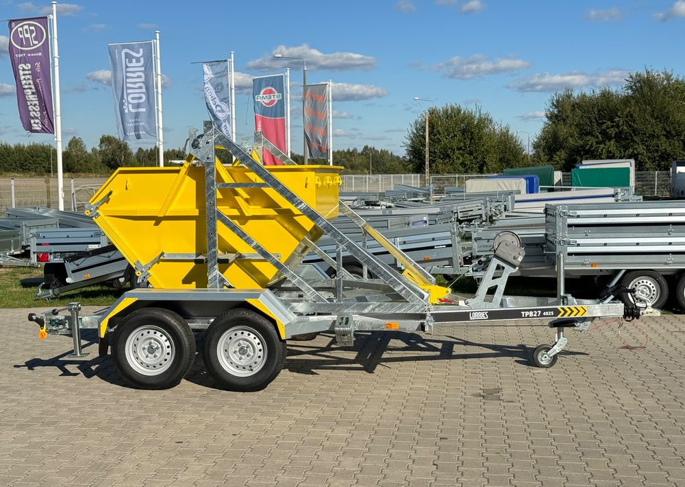 LORRIES TPB27-4925 do transportu bębna z kablem - Remolque portabobinas: foto 2 LORRIES TPB27-4925 do transportu bębna z kablem - Remolque portabobinas: foto 2
