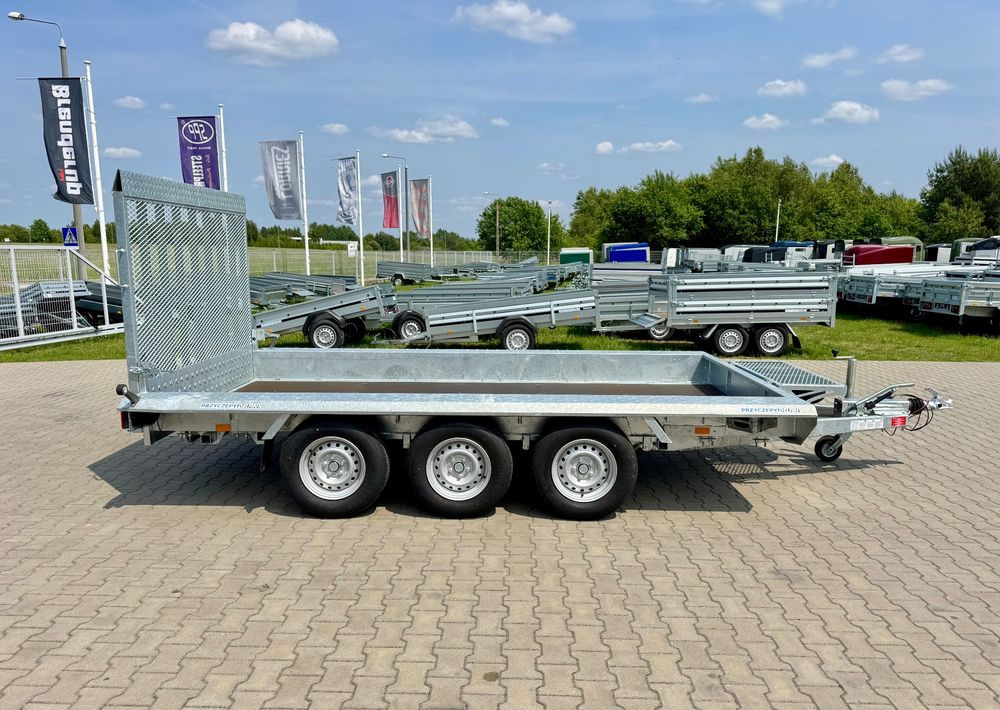 Niewiadów KN401835T - 400 x 185 cm | 2570kg ładowności | trap stalowy | 3-osiowa budowlanka - Remolque porta maquinaria: foto 2 Niewiadów KN401835T - 400 x 185 cm | 2570kg ładowności | trap stalowy | 3-osiowa budowlanka - Remolque porta maquinaria: foto 2