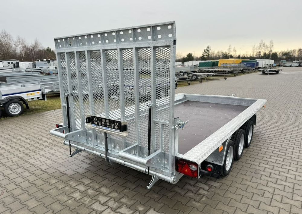 WIOLA B3540 MAX - 400 x 170 cm | 2546kg ładowności | trap stalowy | 3-osiowa budowlanka - Remolque porta maquinaria: foto 5 WIOLA B3540 MAX - 400 x 170 cm | 2546kg ładowności | trap stalowy | 3-osiowa budowlanka - Remolque porta maquinaria: foto 5