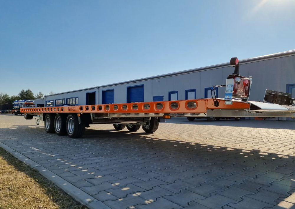 Remolque portavehículos nuevo WIOLA L35G65P hydraulic lifting 650x216 cm 3.5T GVW for vans trucks: foto 9