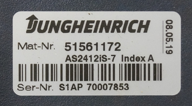 Jungheinrich 51561172 | Rij/hef/stuur regeling drive/lift/steering controller A - Unidad de control para Equipo de manutención: foto 2 Jungheinrich 51561172 | Rij/hef/stuur regeling drive/lift/steering controller A - Unidad de control para Equipo de manutención: foto 2