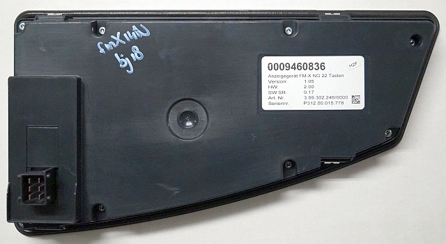 Still 0009460836 | Display V1.05 HW 2.00 Sw. 0.17 from Still FMX14N year 2018 - Salpicadero para Equipo de manutención: foto 2 Still 0009460836 | Display V1.05 HW 2.00 Sw. 0.17 from Still FMX14N year 2018 - Salpicadero para Equipo de manutención: foto 2