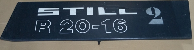 Still 0606754 | R20-16/18/20 links left  - Carrocería y exterior para Equipo de manutención: foto 1 Still 0606754 | R20-16/18/20 links left  - Carrocería y exterior para Equipo de manutención: foto 1