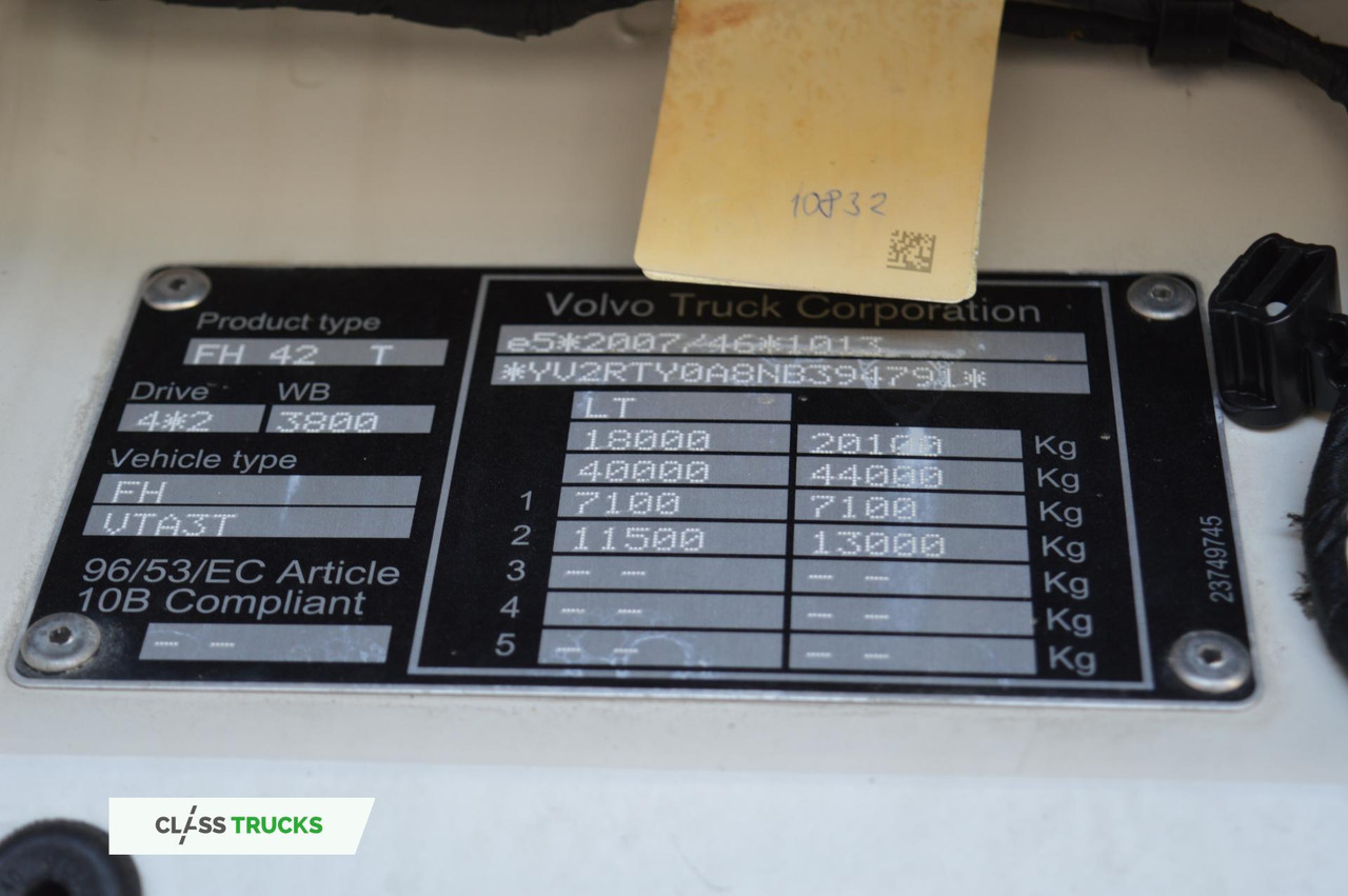 Cabeza tractora Volvo FH 460 Globetrotter XL i-Save: foto 18 Cabeza tractora Volvo FH 460 Globetrotter XL i-Save: foto 18