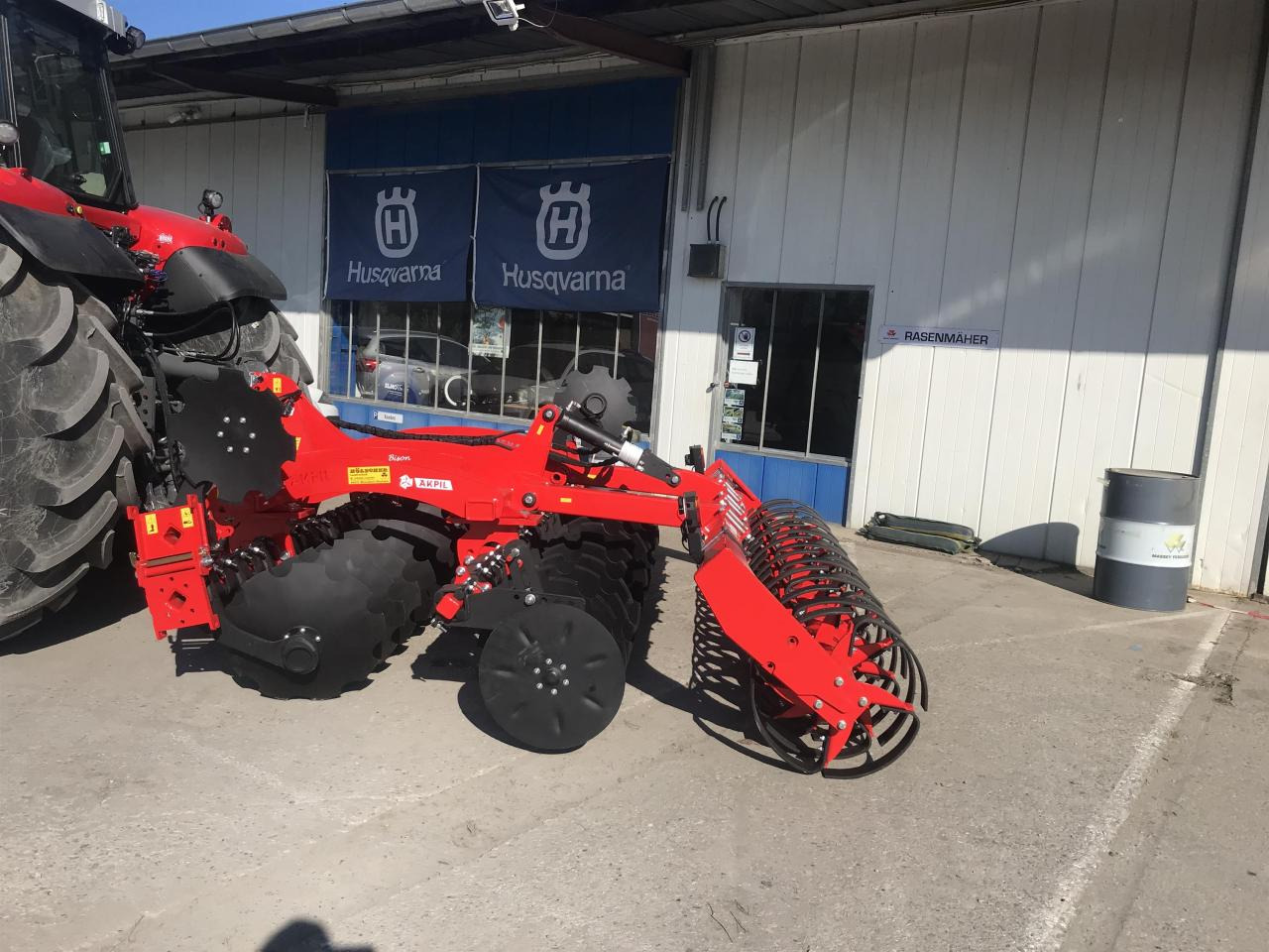 Akpil BISON 3.0 Federflex - Neumaschine - Rastras: foto 2 Akpil BISON 3.0 Federflex - Neumaschine - Rastras: foto 2