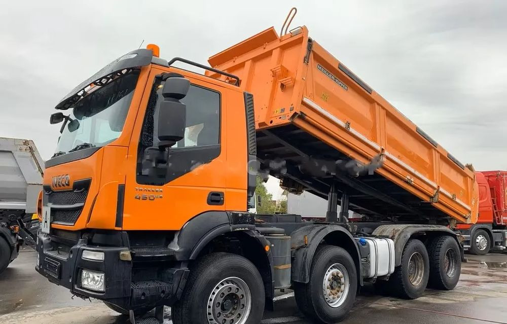 Iveco Trakker 450 E6 / BB/ 8x4 / Wywrotka Meiller 3-stronna / Bordmatik / Automat / Retarder - Camión volquete: foto 2 Iveco Trakker 450 E6 / BB/ 8x4 / Wywrotka Meiller 3-stronna / Bordmatik / Automat / Retarder - Camión volquete: foto 2