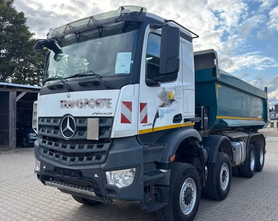 Mercedes-Benz Arocs 4145 AK 8x6 | Wywrotka trójstronna Schmitz Mulde | Klima | Kamera | - Camión volquete: foto 2 Mercedes-Benz Arocs 4145 AK 8x6 | Wywrotka trójstronna Schmitz Mulde | Klima | Kamera | - Camión volquete: foto 2