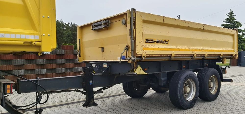 Miller Tandem R180 | Wywrotka 3-stronna | Pneumatyczne zawieszenie | Bordmatik | 2013 | Oś podnoszona - Remolque volquete: foto 2 Miller Tandem R180 | Wywrotka 3-stronna | Pneumatyczne zawieszenie | Bordmatik | 2013 | Oś podnoszona - Remolque volquete: foto 2