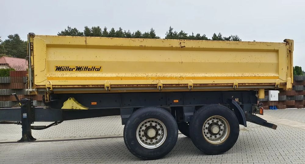 Miller Tandem R180 | Wywrotka 3-stronna | Pneumatyczne zawieszenie | Bordmatik | 2013 | Oś podnoszona - Remolque volquete: foto 3 Miller Tandem R180 | Wywrotka 3-stronna | Pneumatyczne zawieszenie | Bordmatik | 2013 | Oś podnoszona - Remolque volquete: foto 3