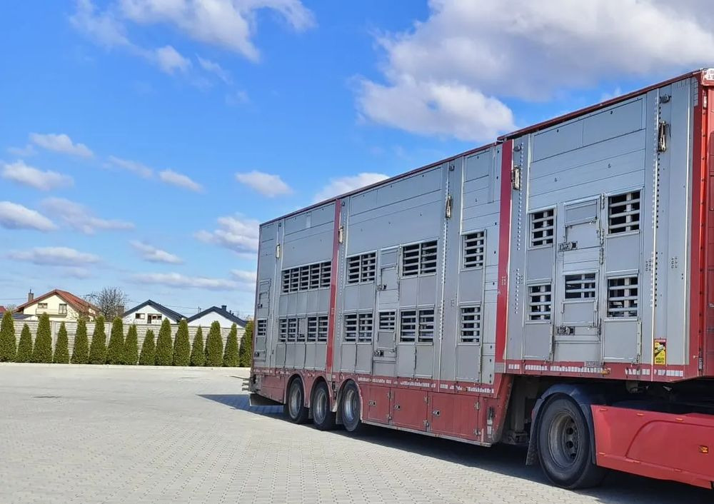Pezzaioli SBA32/hydrauliczny dach/hydrauliczna rampa/ 3 poziomy/ 2xbydło -3xtrzoda/wentylatory/poidła/sterowanie pilotem - Semirremolque transporte de ganado: foto 2 Pezzaioli SBA32/hydrauliczny dach/hydrauliczna rampa/ 3 poziomy/ 2xbydło -3xtrzoda/wentylatory/poidła/sterowanie pilotem - Semirremolque transporte de ganado: foto 2