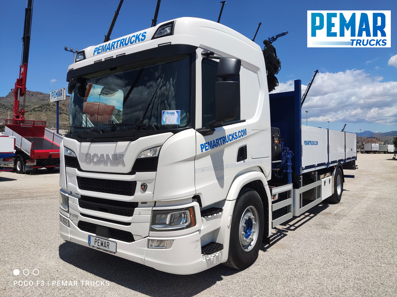Camión grúa SCANIA P 370 GRUA CAJA FIJA 18T: foto 12