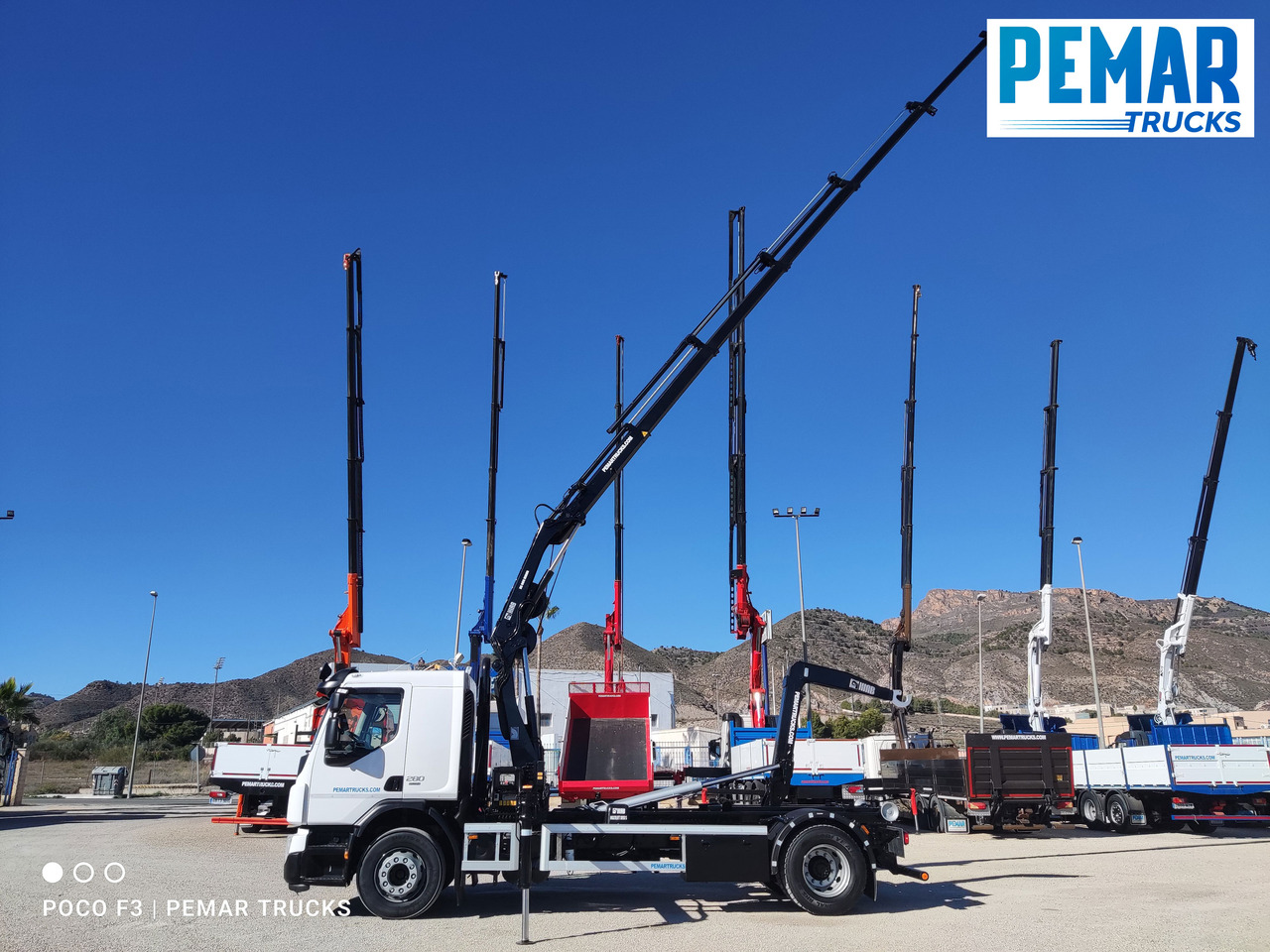 VOLVO FE 280 GRUA MULTILIFT 18T EURO 6 - Camión volquete, Camión grúa: foto 5 VOLVO FE 280 GRUA MULTILIFT 18T EURO 6 - Camión volquete, Camión grúa: foto 5