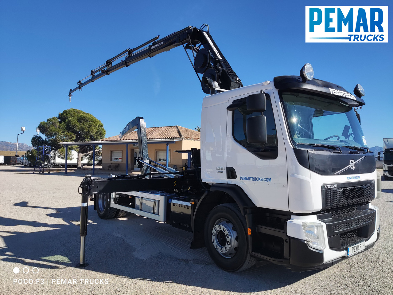 VOLVO FE 280 GRUA MULTILIFT 18T EURO 6 - Camión volquete, Camión grúa: foto 3 VOLVO FE 280 GRUA MULTILIFT 18T EURO 6 - Camión volquete, Camión grúa: foto 3