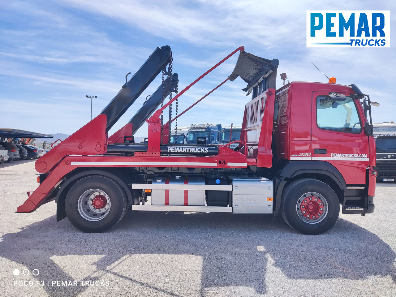 Arrendamiento de VOLVO FM 330 PORTACONTENEDOR CADENAS 18T VOLVO FM 330 PORTACONTENEDOR CADENAS 18T: foto 13