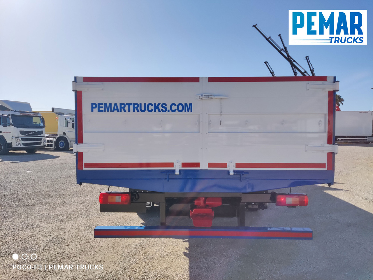 Camión caja abierta, Camión grúa VOLVO FM 450 6X2 GRUA CAJA FIJA EURO 6: foto 7