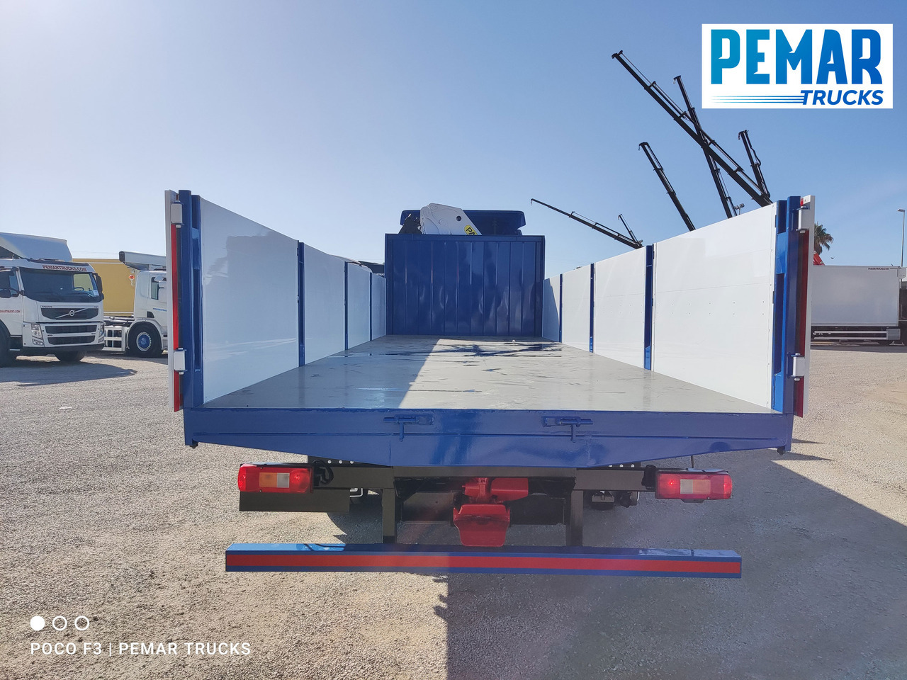 Camión caja abierta, Camión grúa VOLVO FM 450 6X2 GRUA CAJA FIJA EURO 6: foto 11