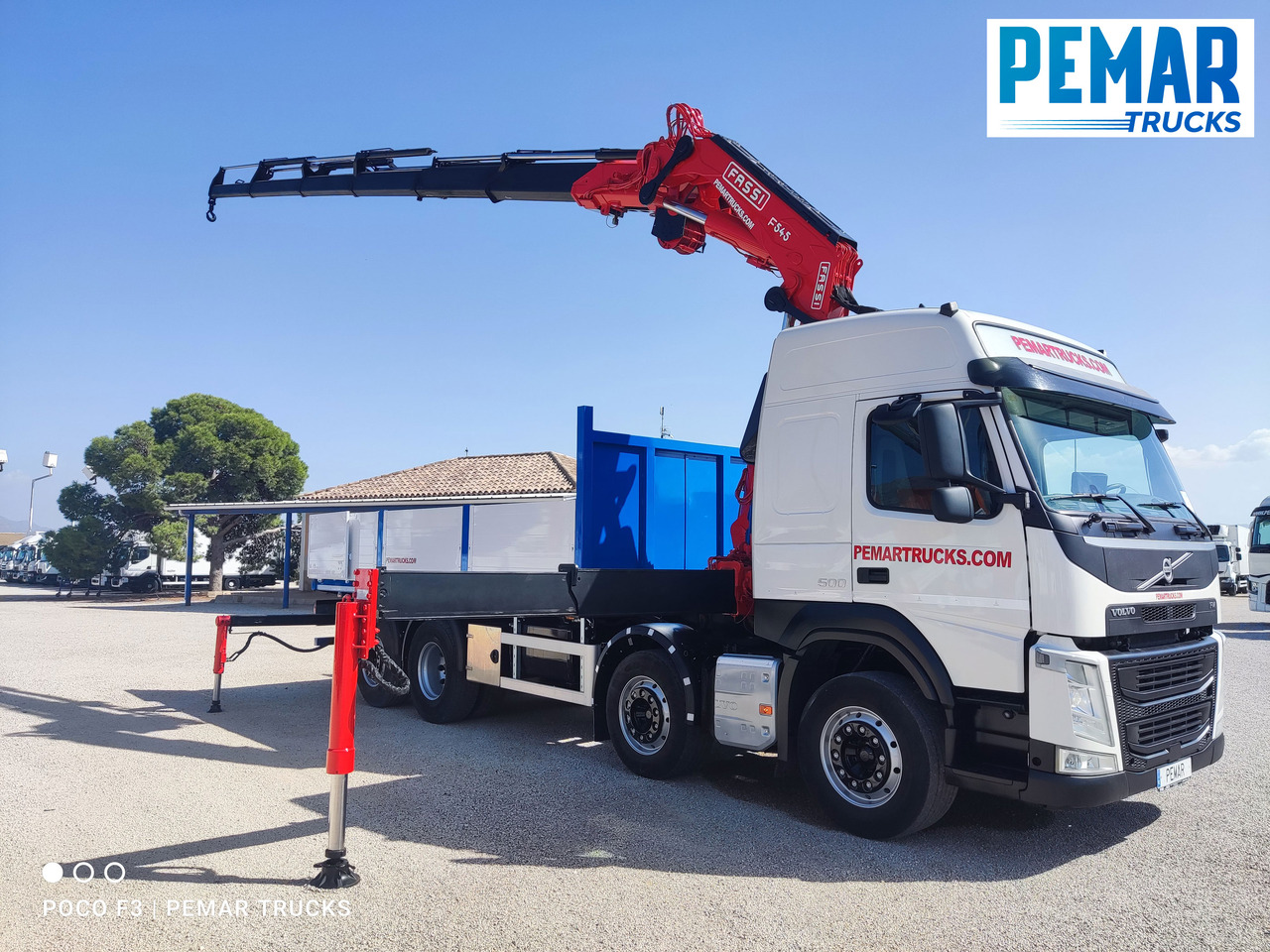 VOLVO FM 500 8X2 GRUA CAJA FIJA 32T - Camión grúa: foto 3 VOLVO FM 500 8X2 GRUA CAJA FIJA 32T - Camión grúa: foto 3