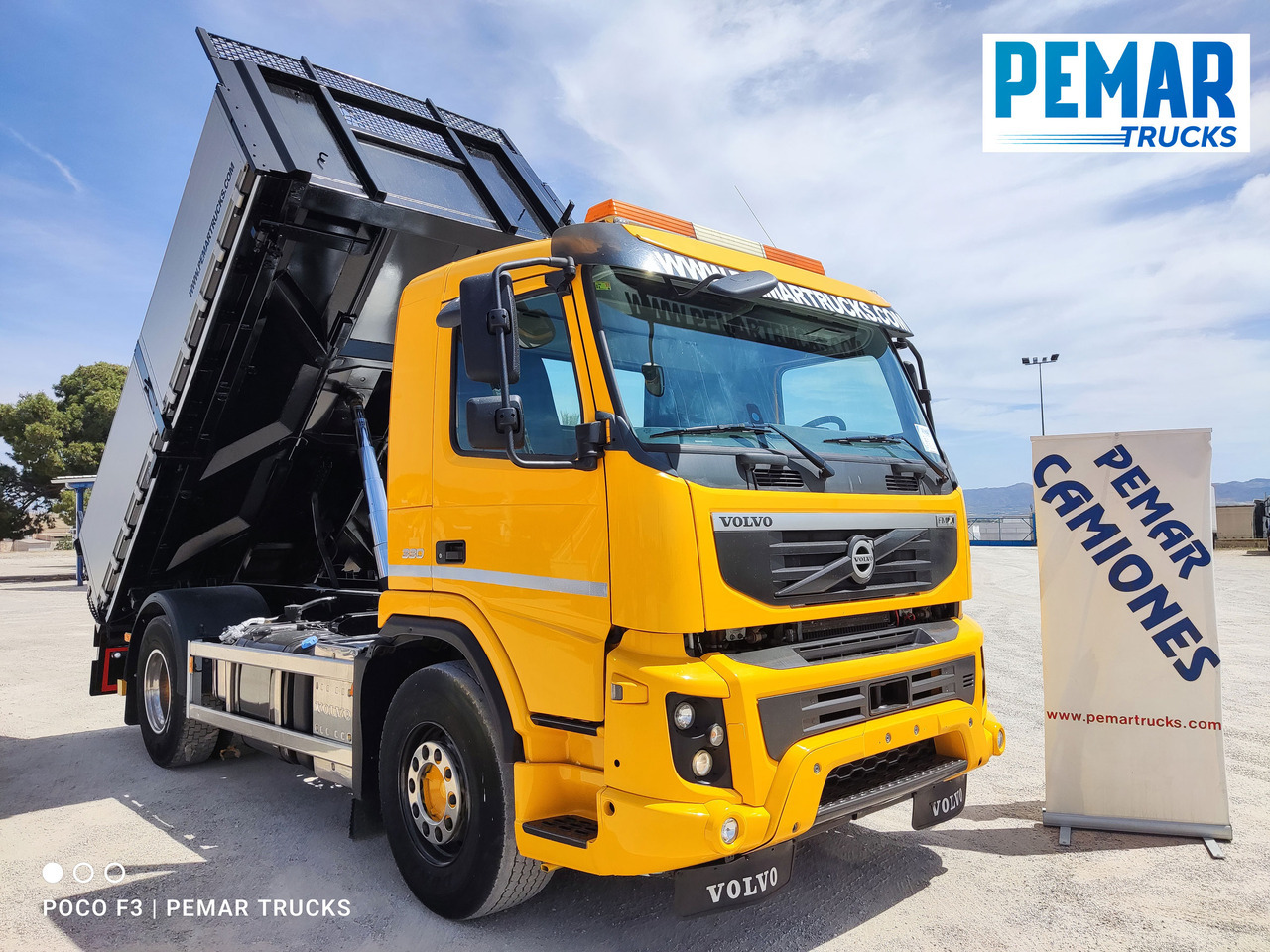 Camión volquete VOLVO FMX 330 BASCULANTE 18T: foto 12