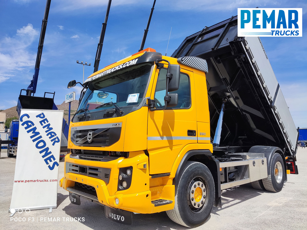 Camión volquete VOLVO FMX 330 BASCULANTE 18T: foto 10