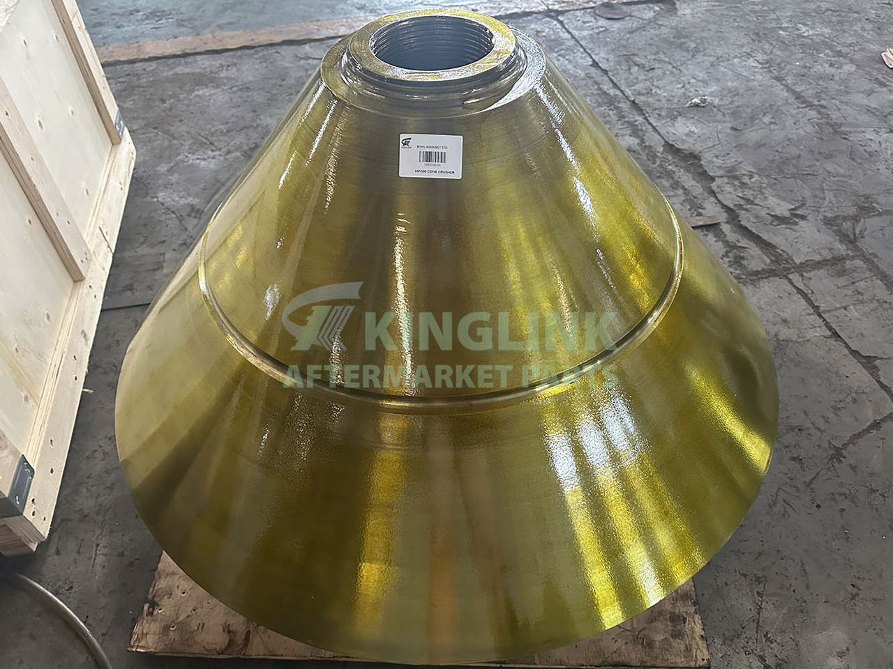 KINGLINK Alloy Steel Head Assembly Std N90058041-7090058013 For HP200 Cone Crusher - Recambio para Maquinaria de construcción: foto 1 KINGLINK Alloy Steel Head Assembly Std N90058041-7090058013 For HP200 Cone Crusher - Recambio para Maquinaria de construcción: foto 1