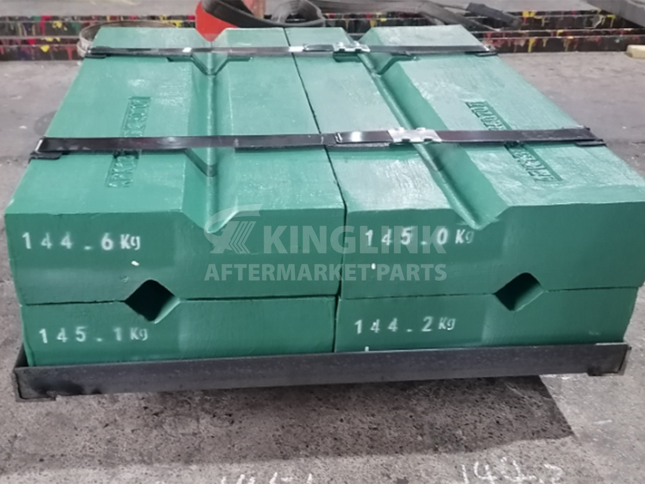 KINGLINK High Chromium Blow Bar for Hazemag APK40, APK50, APK60, APK1313 Impact Crusher - Recambio para Trituradora de impacto: foto 2 KINGLINK High Chromium Blow Bar for Hazemag APK40, APK50, APK60, APK1313 Impact Crusher - Recambio para Trituradora de impacto: foto 2