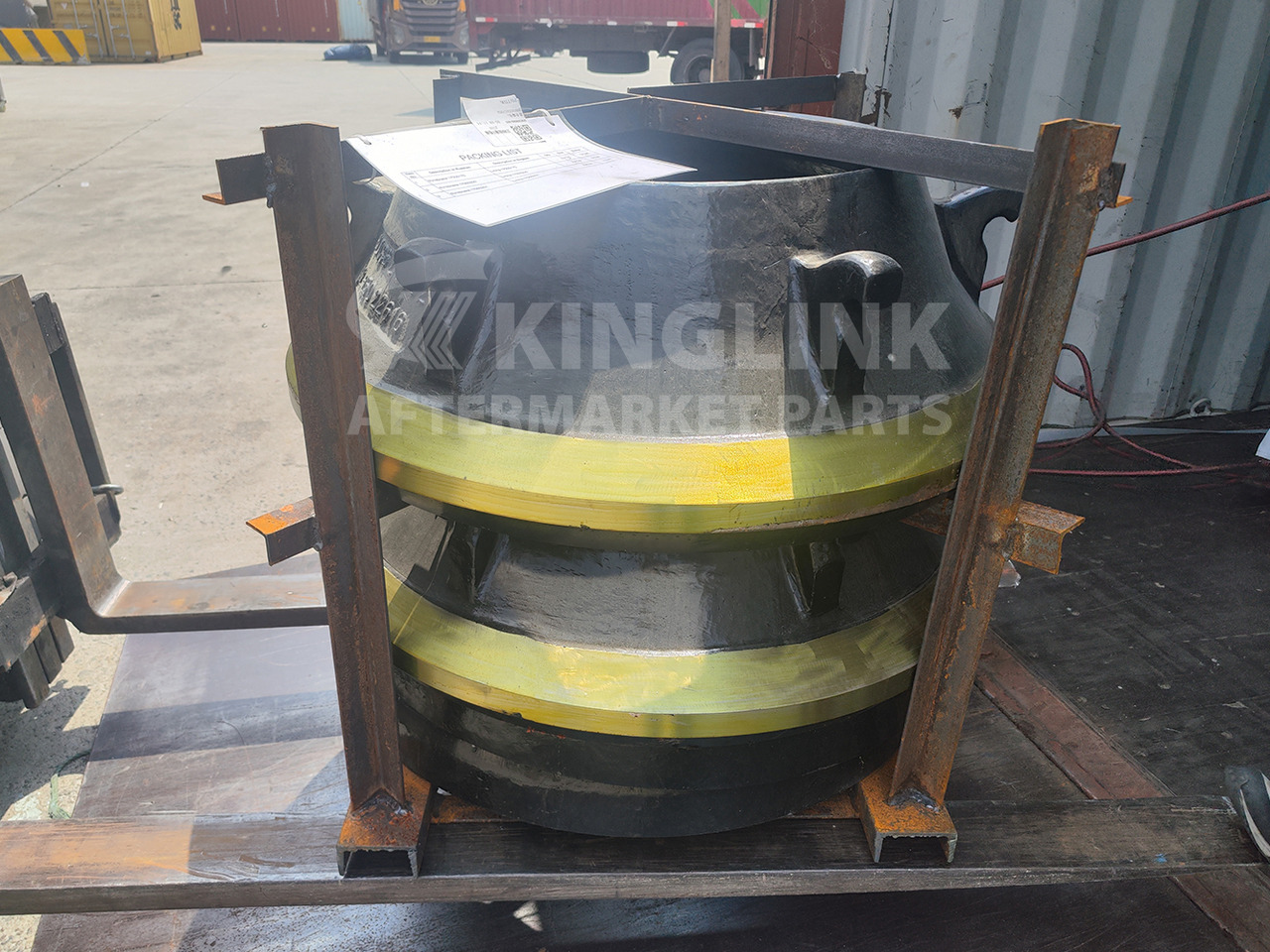 KINGLINK High Manganese Steel Mantle 17000200 and Bowl Liner 17000201 for Tc36 Cone Crusher - Recambio para Maquinaria de construcción: foto 3 KINGLINK High Manganese Steel Mantle 17000200 and Bowl Liner 17000201 for Tc36 Cone Crusher - Recambio para Maquinaria de construcción: foto 3