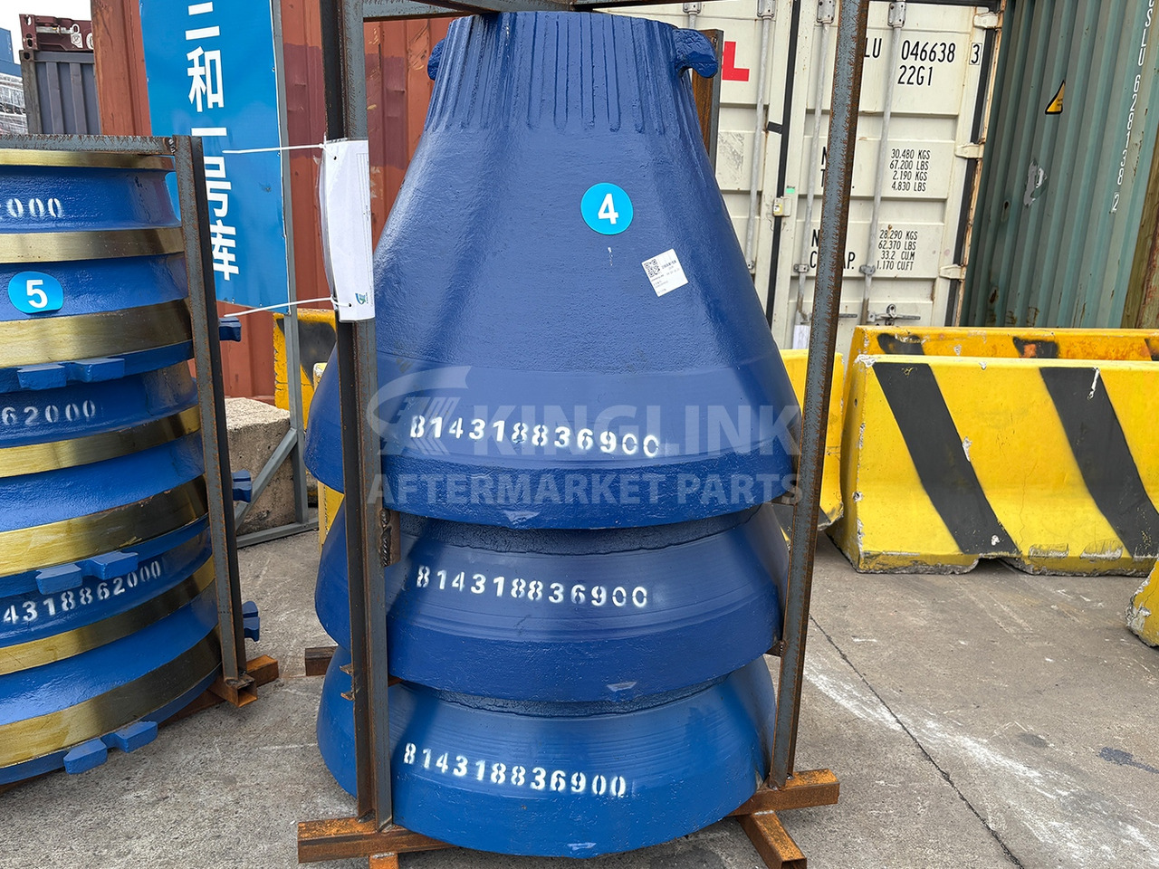 KINGLINK High Manganese Steel Mantle 814318836900 for GP300s Cone Crusher - Recambio para Machacadora: foto 1 KINGLINK High Manganese Steel Mantle 814318836900 for GP300s Cone Crusher - Recambio para Machacadora: foto 1