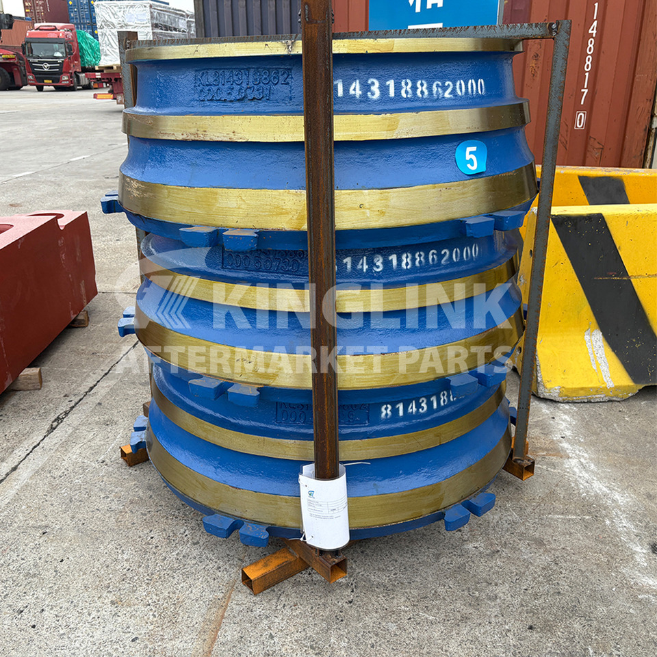 KINGLINK High Quality Concave Lower 814318862000 For GP300S Cone Crusher - Recambio para Machacadora: foto 3 KINGLINK High Quality Concave Lower 814318862000 For GP300S Cone Crusher - Recambio para Machacadora: foto 3