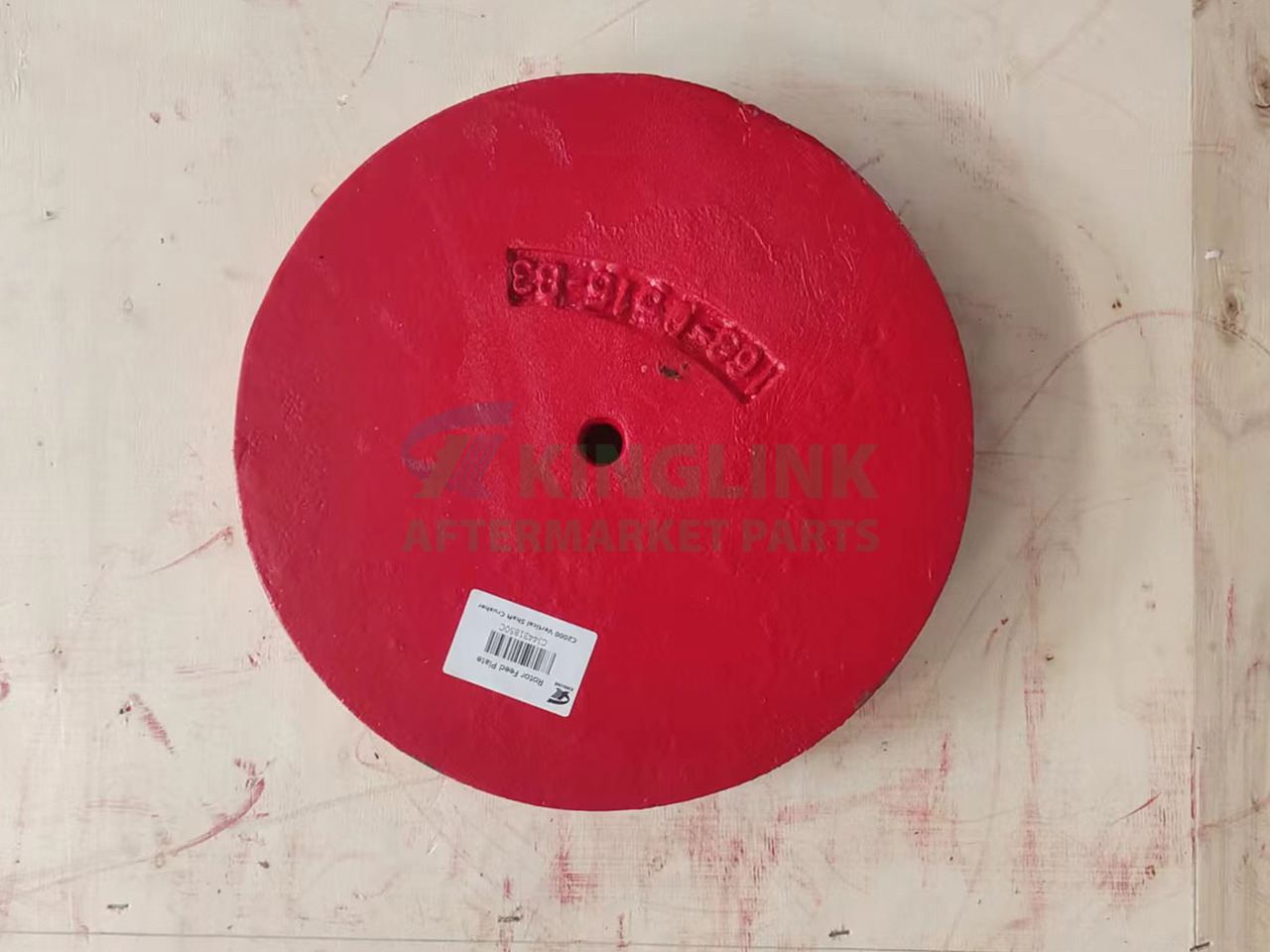 KINGLINK VSI Crusher Spare Parts Rotor Feed Plate Cj4431850c for Terex Canica2000dd 2000SD - Recambio para Maquinaria de construcción: foto 3 KINGLINK VSI Crusher Spare Parts Rotor Feed Plate Cj4431850c for Terex Canica2000dd 2000SD - Recambio para Maquinaria de construcción: foto 3