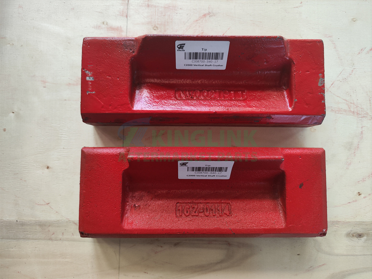 KINGLINK VSI Crusher Spare Parts Tip Cj08700-340-17 for Terex Canica2000dd 2000SD - Recambio para Maquinaria de construcción: foto 5 KINGLINK VSI Crusher Spare Parts Tip Cj08700-340-17 for Terex Canica2000dd 2000SD - Recambio para Maquinaria de construcción: foto 5