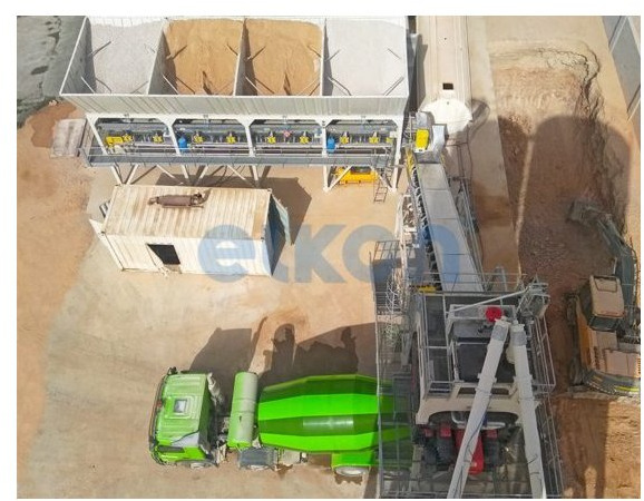 ELKON Elkomix-160 Quick Master Compact Concrete Plant - Planta de hormigón: foto 1 ELKON Elkomix-160 Quick Master Compact Concrete Plant - Planta de hormigón: foto 1