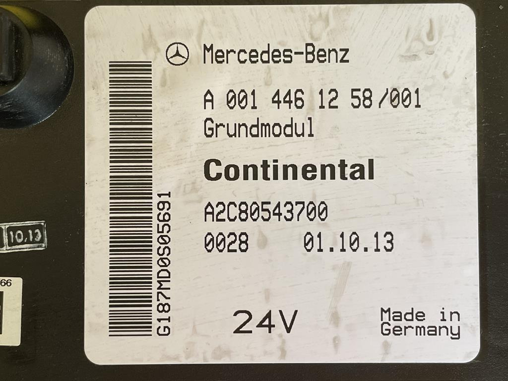 MERCEDES-BENZ ACTROS GRUNDMODUL - A 000 446 1258 - Fusible para Camión: foto 3 MERCEDES-BENZ ACTROS GRUNDMODUL - A 000 446 1258 - Fusible para Camión: foto 3