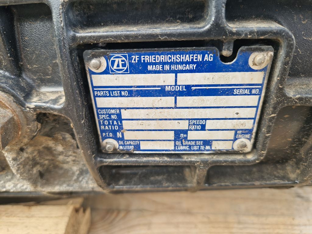 Caja de cambios para Camión ZF ECOLITE 6S 800 TO: foto 6