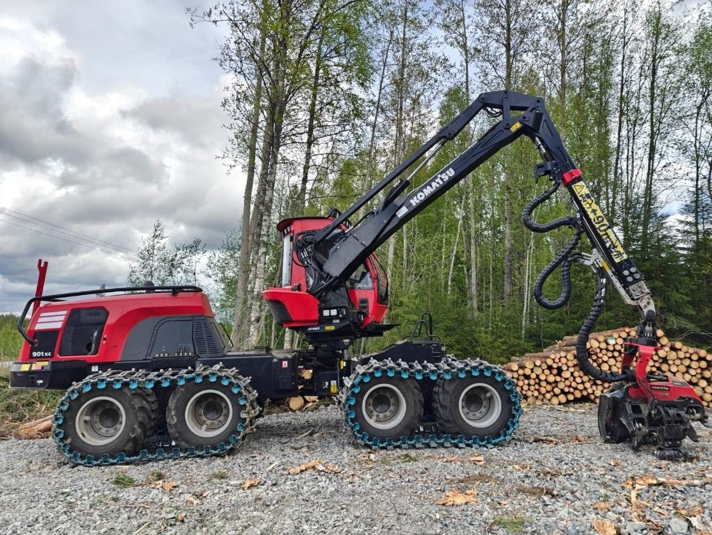 Procesadora forestal Komatsu 901 XC: foto 6
