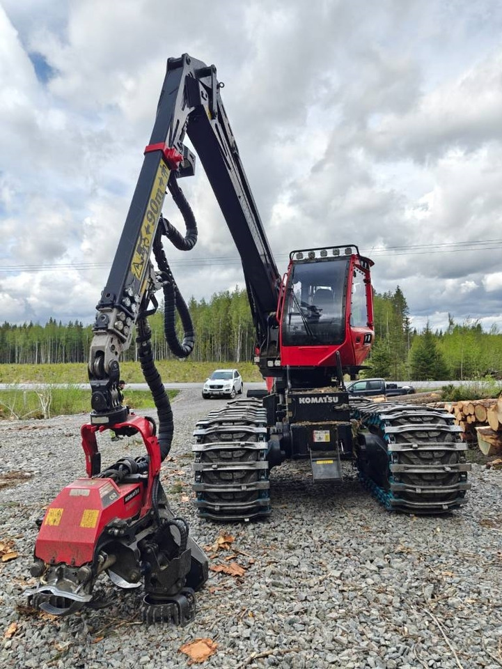 Procesadora forestal Komatsu 901 XC: foto 8