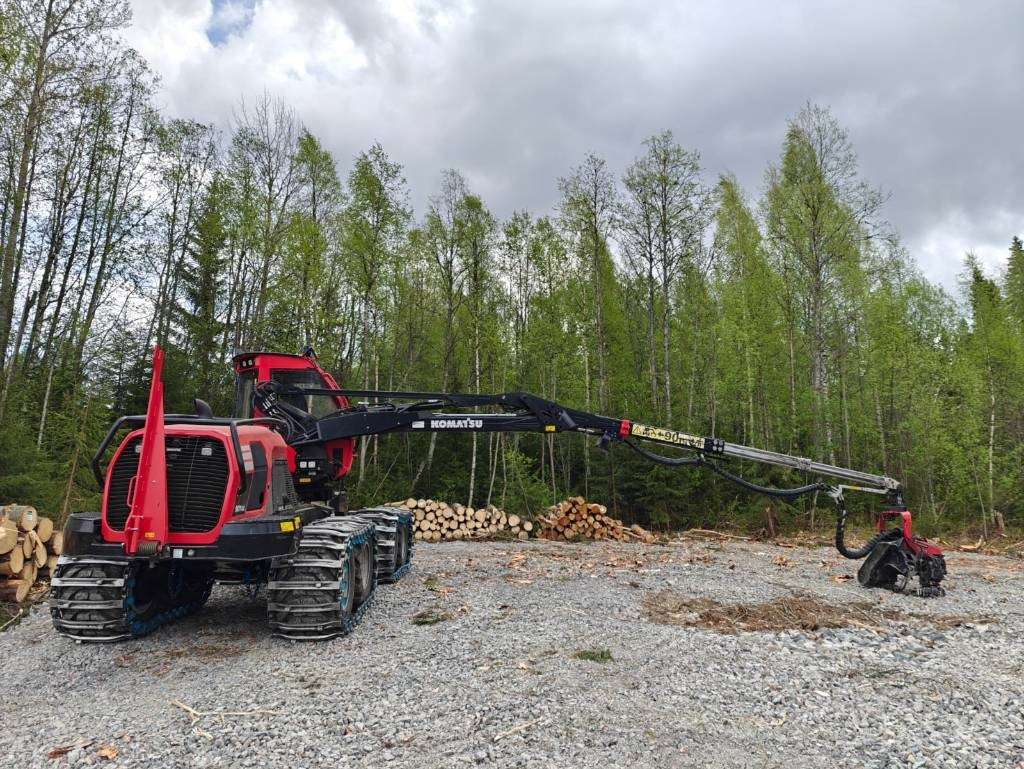 Procesadora forestal Komatsu 901 XC: foto 12