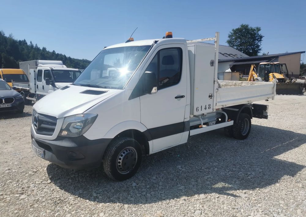 Furgoneta basculante Mercedes-Benz Sprinter 514 kiper Wywrotka blizniak 2.2CDI - 140KM skrzynka sprowadzony: foto 16