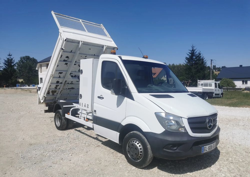 Mercedes-Benz Sprinter 514 kiper Wywrotka blizniak 2.2CDI - 140KM skrzynka sprowadzony - Furgoneta basculante: foto 1 Mercedes-Benz Sprinter 514 kiper Wywrotka blizniak 2.2CDI - 140KM skrzynka sprowadzony - Furgoneta basculante: foto 1
