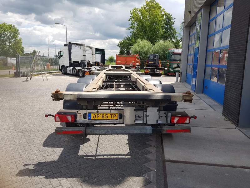 Fliegl SDS 380 MULTI BPW Disc Lift axle - Semirremolque portacontenedore/ Intercambiable: foto 4 Fliegl SDS 380 MULTI BPW Disc Lift axle - Semirremolque portacontenedore/ Intercambiable: foto 4