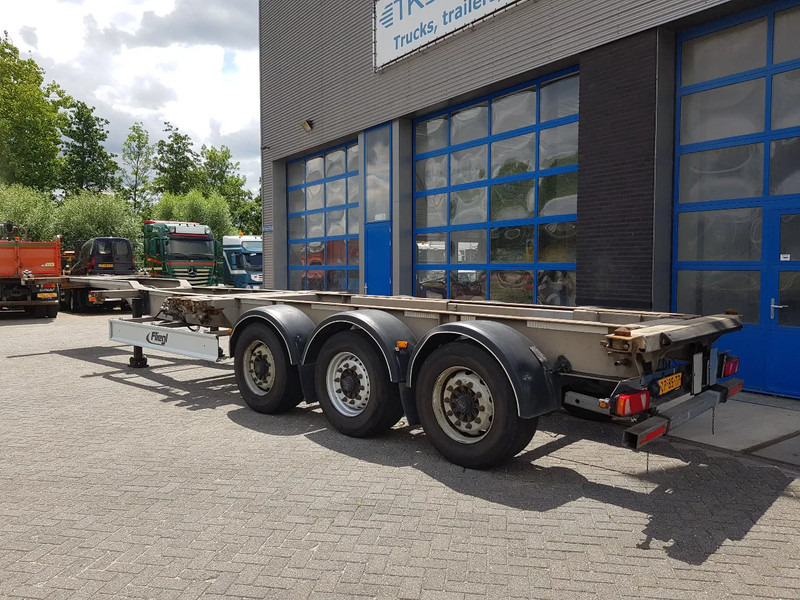 Fliegl SDS 380 MULTI BPW Disc Lift axle - Semirremolque portacontenedore/ Intercambiable: foto 3 Fliegl SDS 380 MULTI BPW Disc Lift axle - Semirremolque portacontenedore/ Intercambiable: foto 3