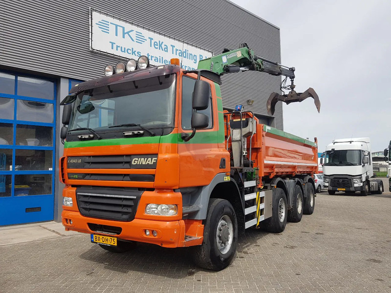 Ginaf X 4343 TS 8x6 Kipper kraan HMF 2020 - Camión volquete: foto 3 Ginaf X 4343 TS 8x6 Kipper kraan HMF 2020 - Camión volquete: foto 3