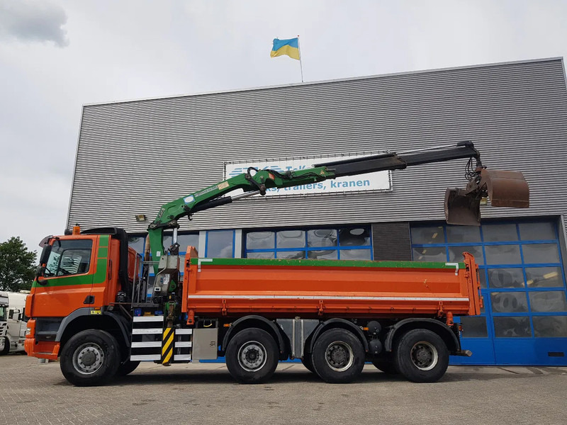 Ginaf X 4343 TS 8x6 Kipper kraan HMF 2020 - Camión volquete: foto 4 Ginaf X 4343 TS 8x6 Kipper kraan HMF 2020 - Camión volquete: foto 4