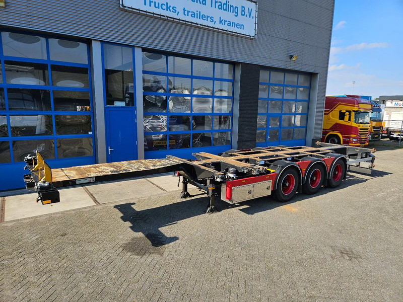 Nooteboom FT-43-03v Multichassis Gescoopeerd Apk 3-2026 - Semirremolque portacontenedore/ Intercambiable: foto 1 Nooteboom FT-43-03v Multichassis Gescoopeerd Apk 3-2026 - Semirremolque portacontenedore/ Intercambiable: foto 1