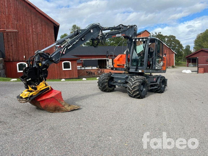 Atlas 140W Swedish Edition - Excavadora de ruedas: foto 1 Atlas 140W Swedish Edition - Excavadora de ruedas: foto 1