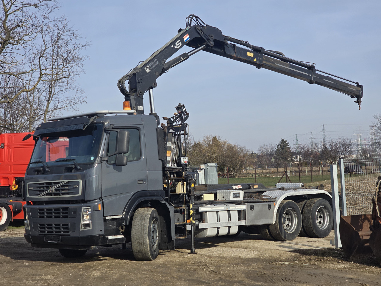 VOLVO FM 380 HOOK SYSTEM / HIAB 166 D2 DUO - Camión multibasculante: foto 5 VOLVO FM 380 HOOK SYSTEM / HIAB 166 D2 DUO - Camión multibasculante: foto 5
